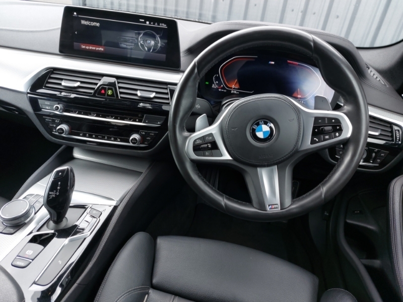 BMW 5 Series 2.0 520D M Sport Mhev 188 Bhp Grey #7