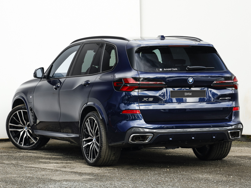 BMW X5 Xdrive50e M Sport Blue #2