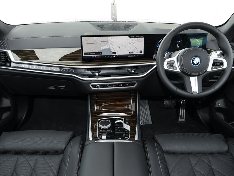 BMW X5 Xdrive50e M Sport Blue #3