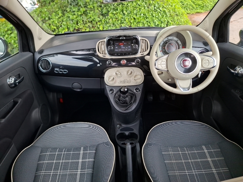Fiat 500 1.2 Lounge Black #3