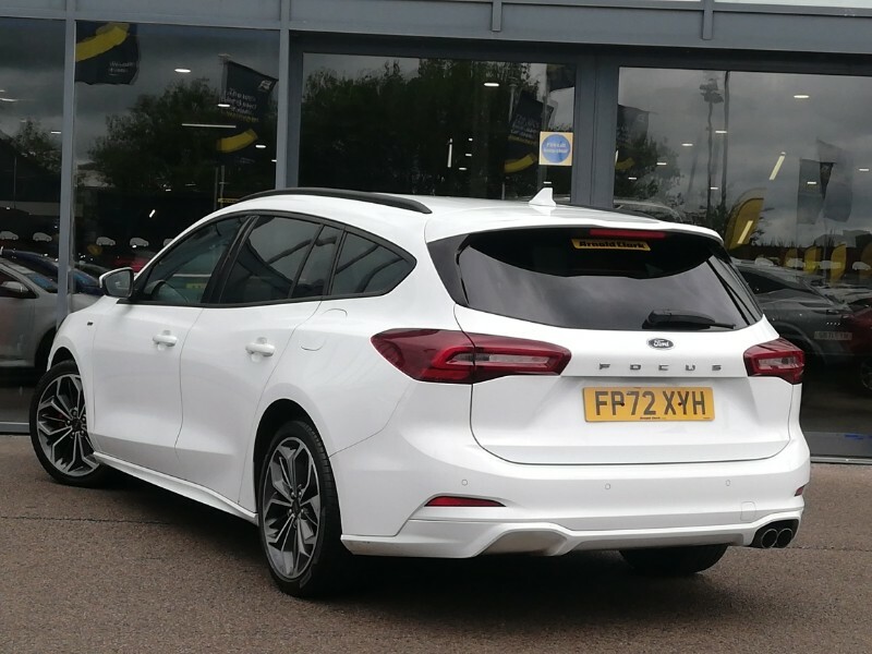 Ford Focus 1.5 Ecoblue St-line Vignale White #2