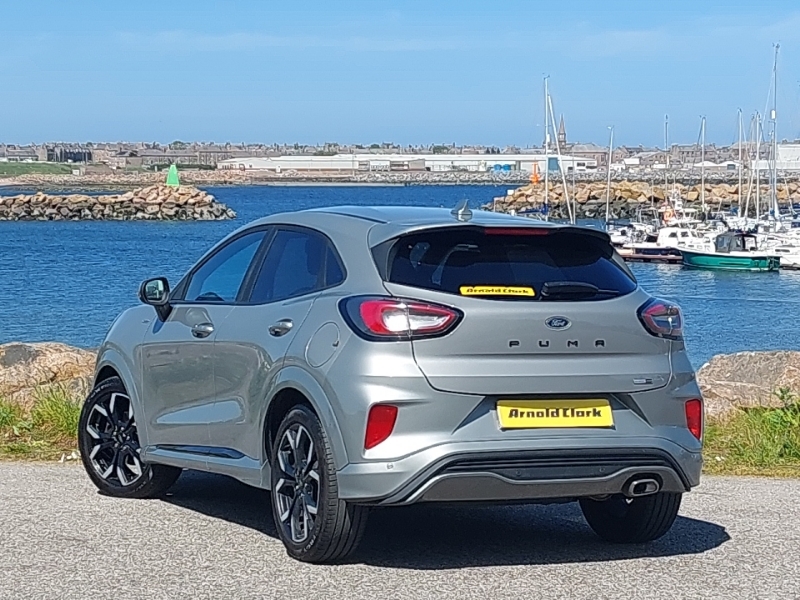 Ford Puma 1.0 Ecoboost Hybrid Mhev 155 St-line X SW20CPE Silver #2