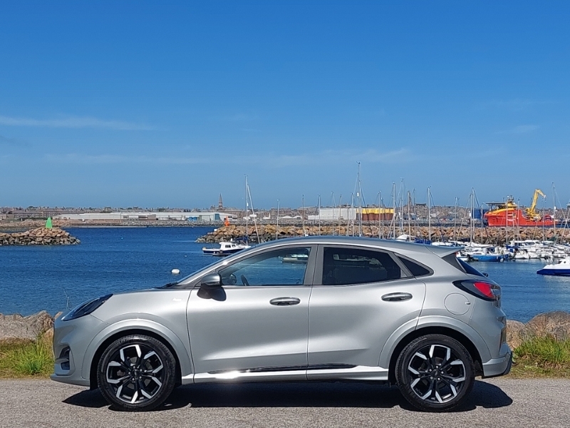 Ford Puma 1.0 Ecoboost Hybrid Mhev 155 St-line X SW20CPE Silver #4