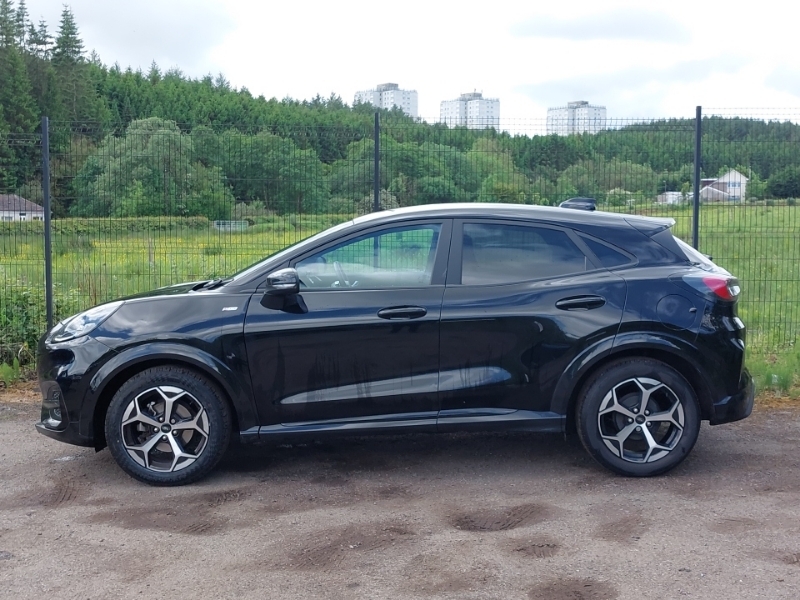 Ford Puma 1.0 Ecoboost Hybrid Mhev St-line BJ25YBD Black #4