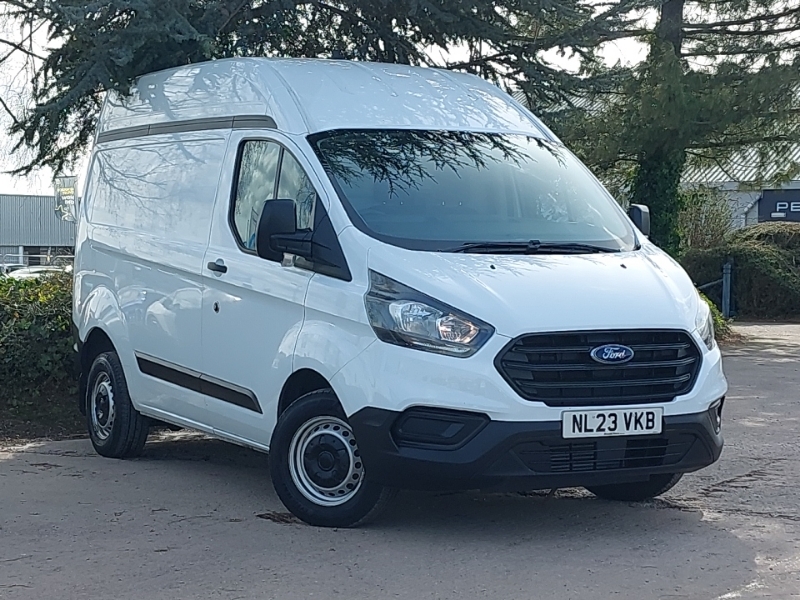Ford Transit Custom 2.0 Ecoblue 105Ps High Roof Leader Van White