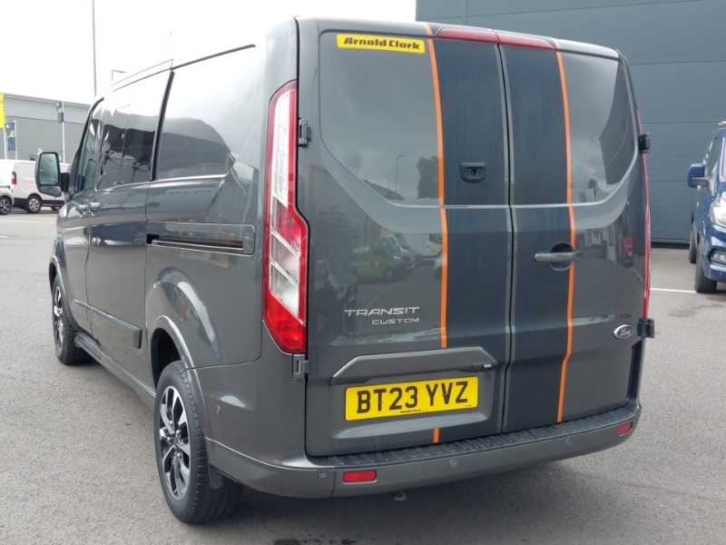 Ford Transit Custom 2.0 Ecoblue 170Ps Low Roof Dcab Sport Van Grey #2