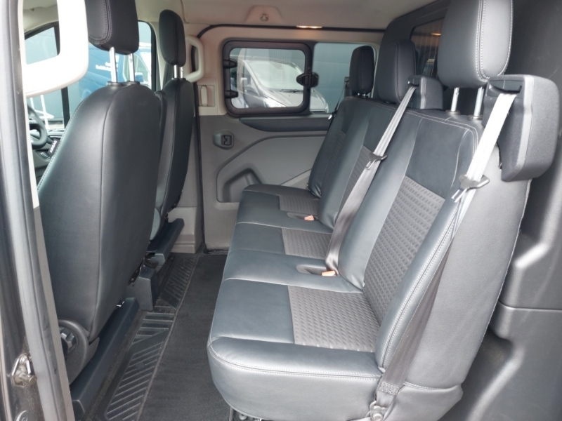 Ford Transit Custom 2.0 Ecoblue 170Ps Low Roof Dcab Sport Van Grey #6