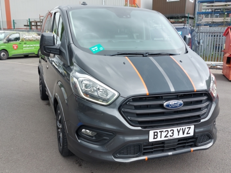 Ford Transit Custom 2.0 Ecoblue 170Ps Low Roof Dcab Sport Van Grey