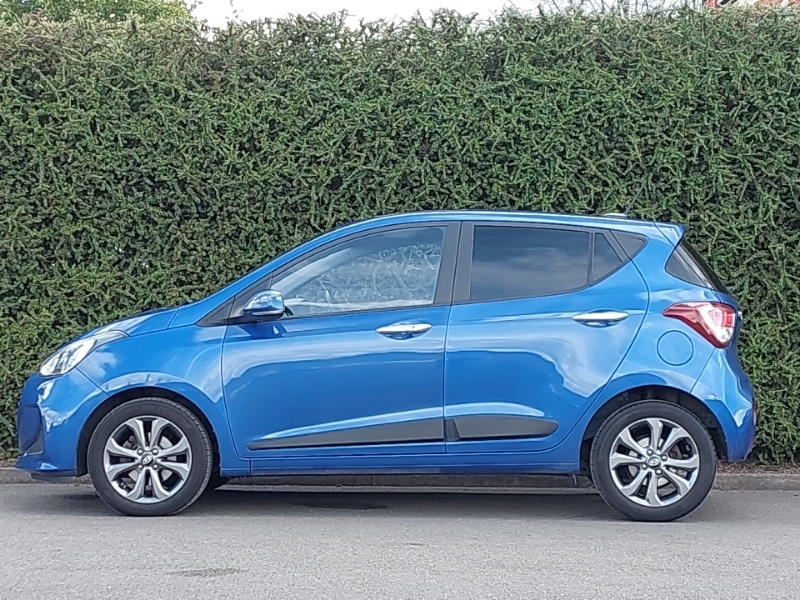 Hyundai I10 1.2 Premium Se Blue #4