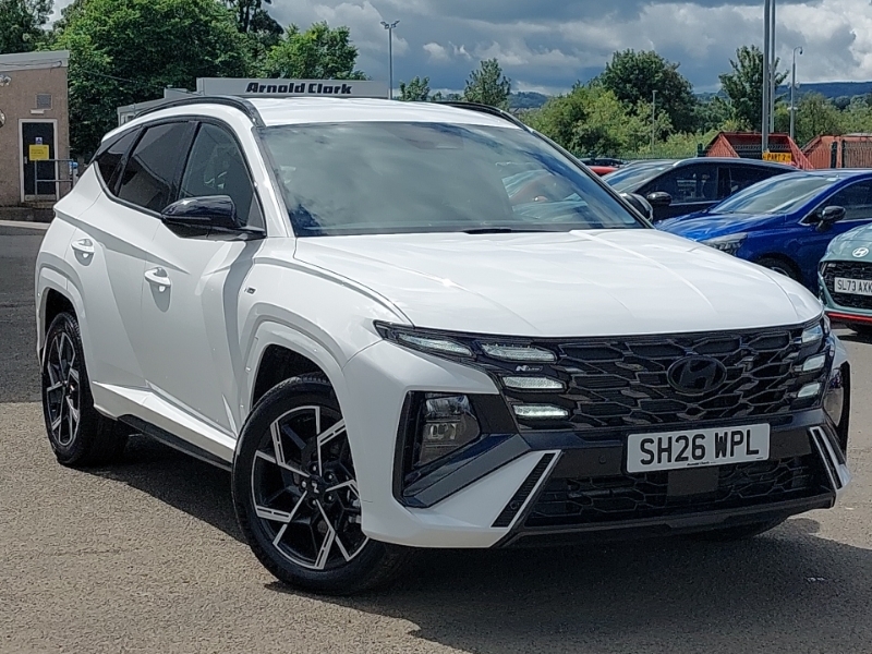 Hyundai Tucson 1.6T Hybrid N Line White