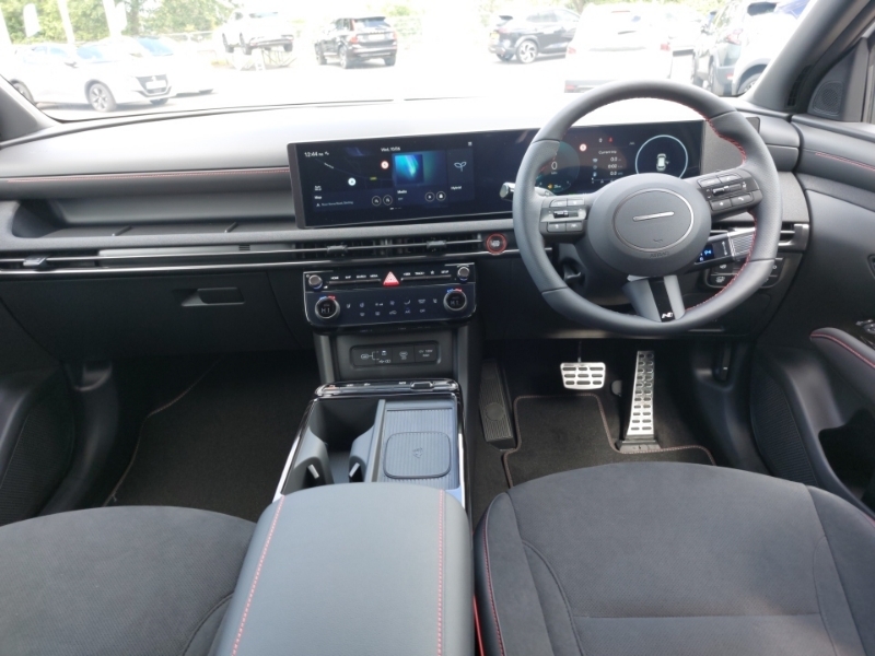 Hyundai Tucson 1.6T Hybrid N Line White #3
