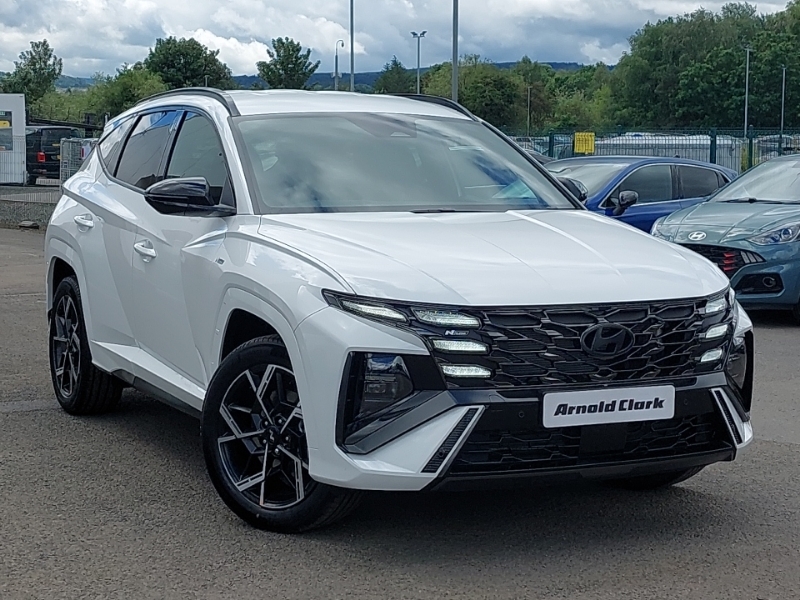 Hyundai Tucson 1.6T 239 Hybrid N Line Edition White