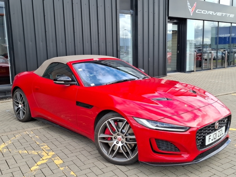 Jaguar F-Type 5.0 P450 Supercharged V8 R-dynamic Red