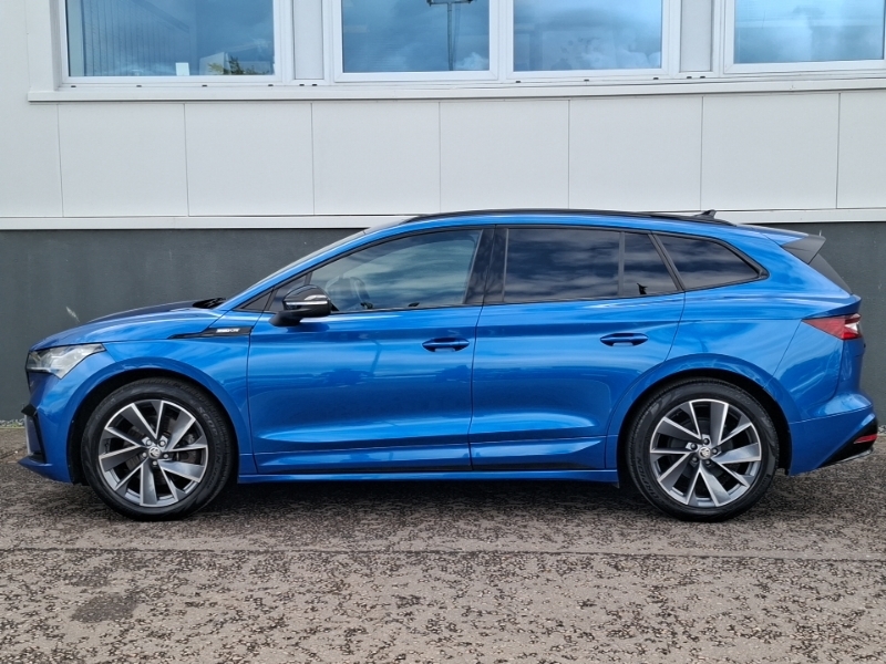 Skoda ENYAQ 210Kw 85X Sportline Plus 82Kwh 4X4 Blue #4