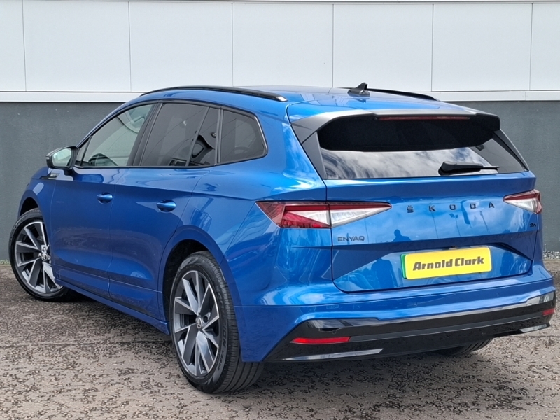 Skoda ENYAQ 210Kw 85X Sportline Plus 82Kwh 4X4 Blue #2