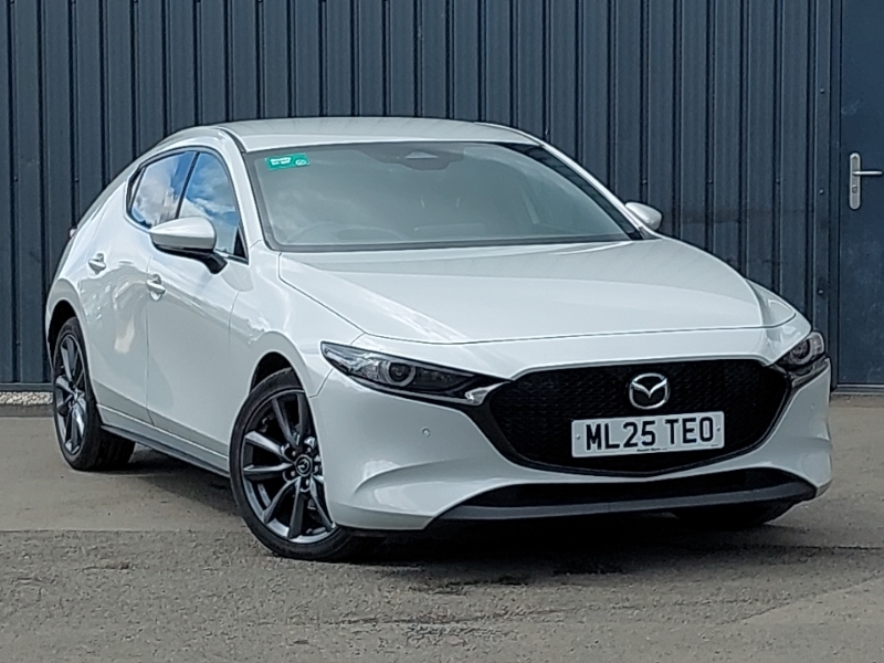 Mazda 3 2.5 E-skyactiv G Mhev 140 Exclusive-line White