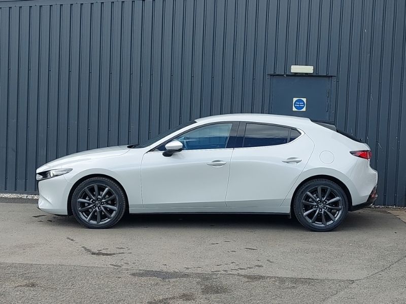 Mazda 3 2.5 E-skyactiv G Mhev 140 Exclusive-line White #4