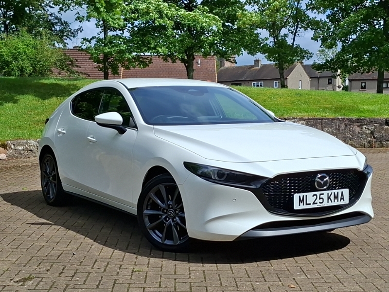 Mazda 3 2.5 E-skyactiv G Mhev 140 Exclusive-line White