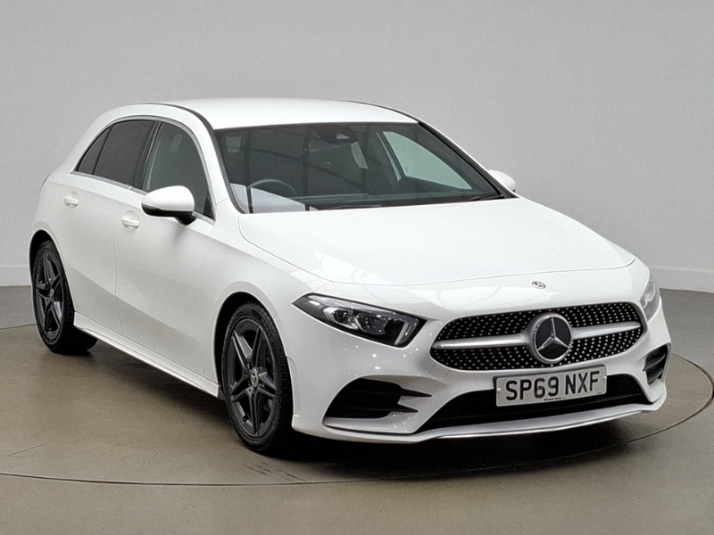 Mercedes-Benz A Class A180d Amg Line White