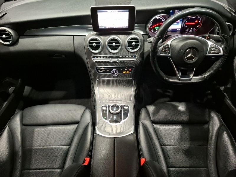 Mercedes-Benz C Class C220d Amg Line 9G-tronic Blue #3