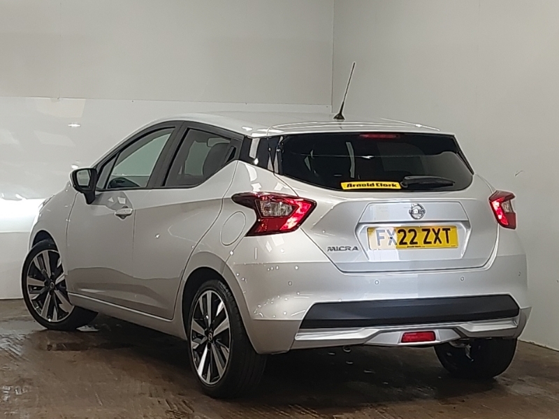 Nissan Micra 1.0 Ig-t 92 Tekna Silver #2