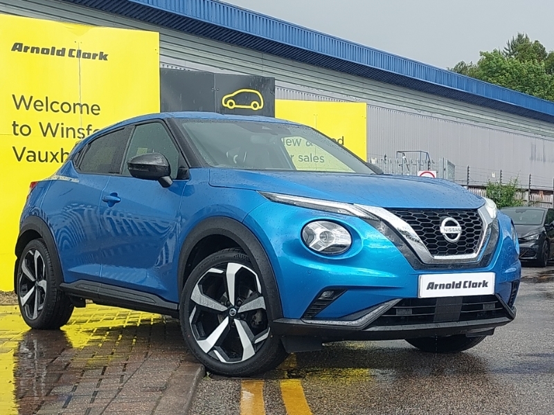 Nissan Juke 1.0 Dig-t 114 Tekna Dct Blue