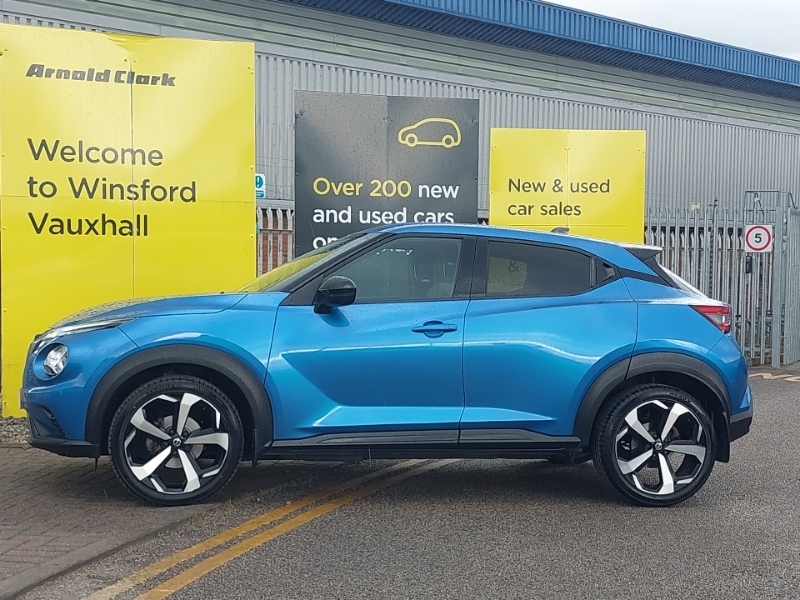 Nissan Juke 1.0 Dig-t 114 Tekna Dct Blue #4