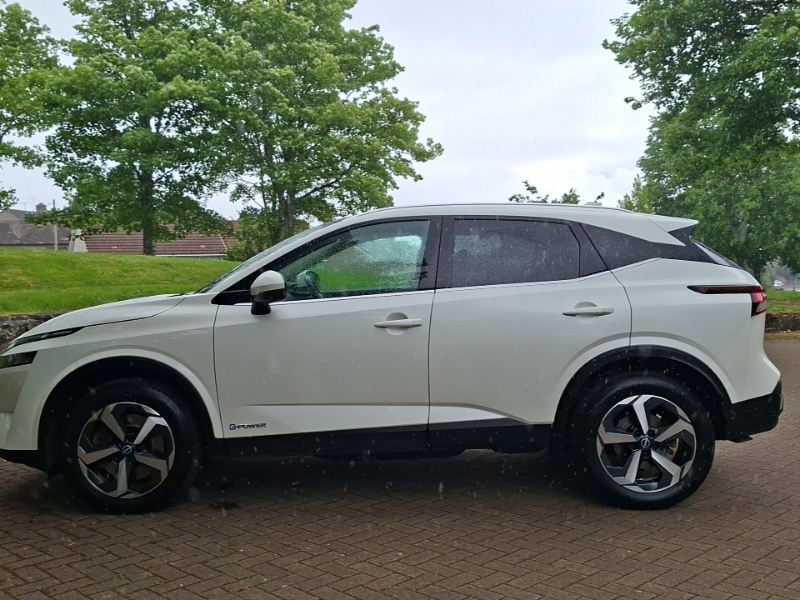Nissan Qashqai 1.5 E-power N-connecta WF23UPL White #4