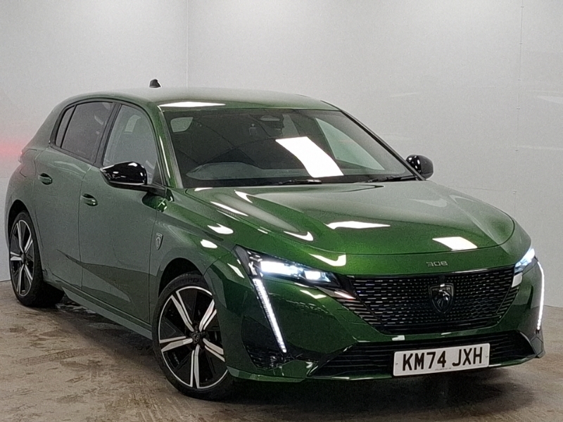 Peugeot 308 1.2 Hybrid 136 Gt E-dsc6 Green