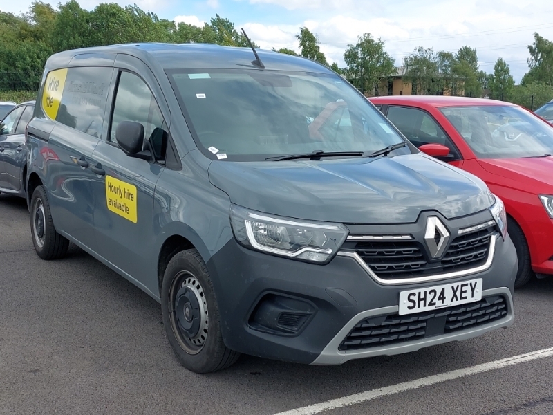 Renault Kangoo Ll21 Blue Dci 95 Advance Van Grey