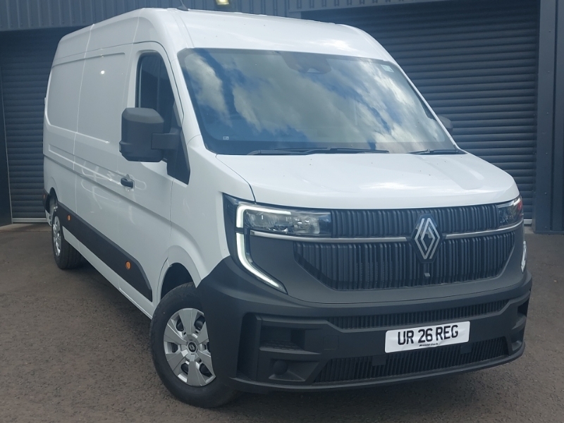 Renault Master Lm35 Blue Dci 150 Advance Medium Roof Van White