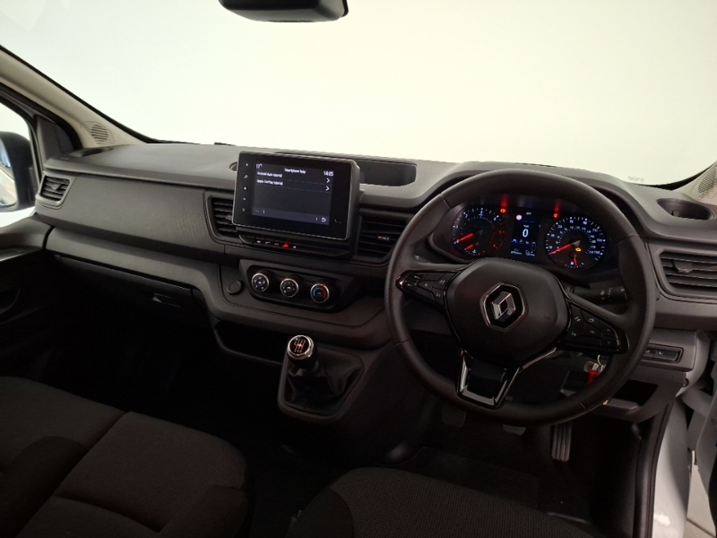 Renault Trafic Ll30 Blue Dci 130 Advance Safety Van SG74JZA White #3
