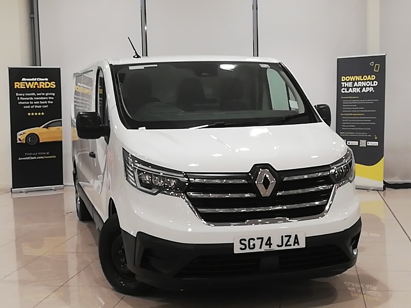 Renault Trafic Ll30 Blue Dci 130 Advance Safety Van White