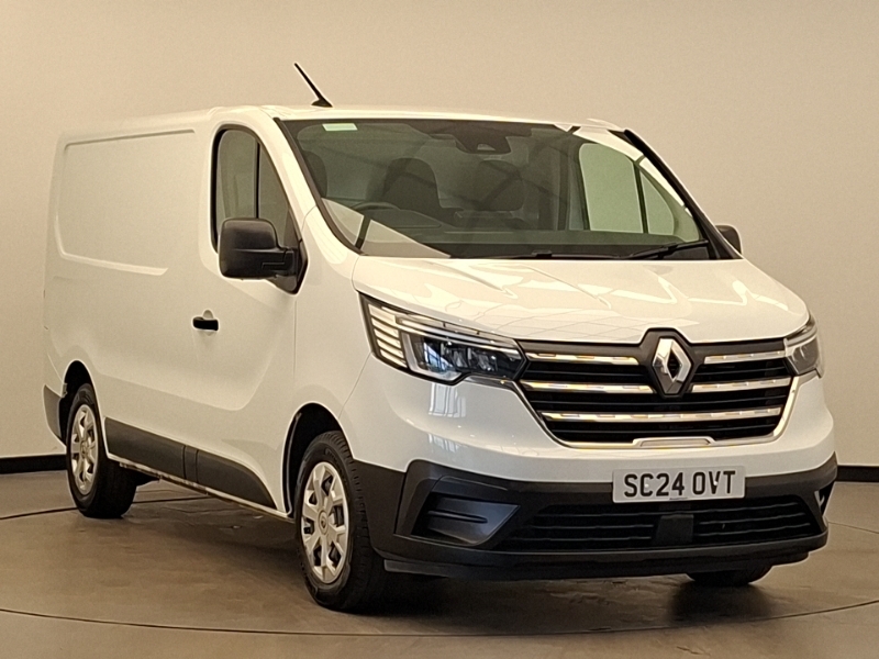 Renault Trafic Sl30 Blue Dci 130 Advance Safety Van White