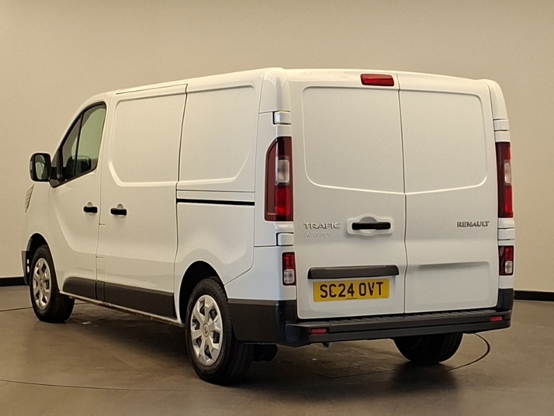 Renault Trafic Sl30 Blue Dci 130 Advance Safety Van White #2
