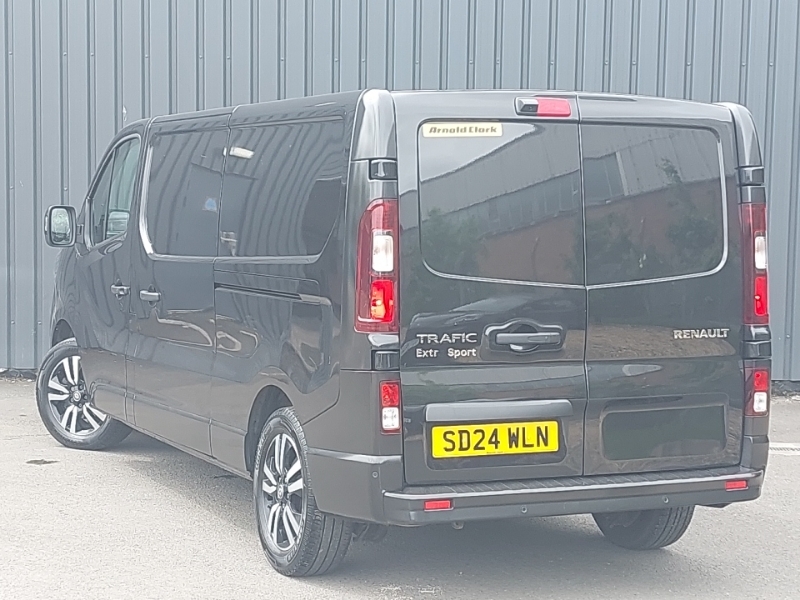 Renault Trafic Ll30 Blue Dci 150 Extra Sport Van Black #2