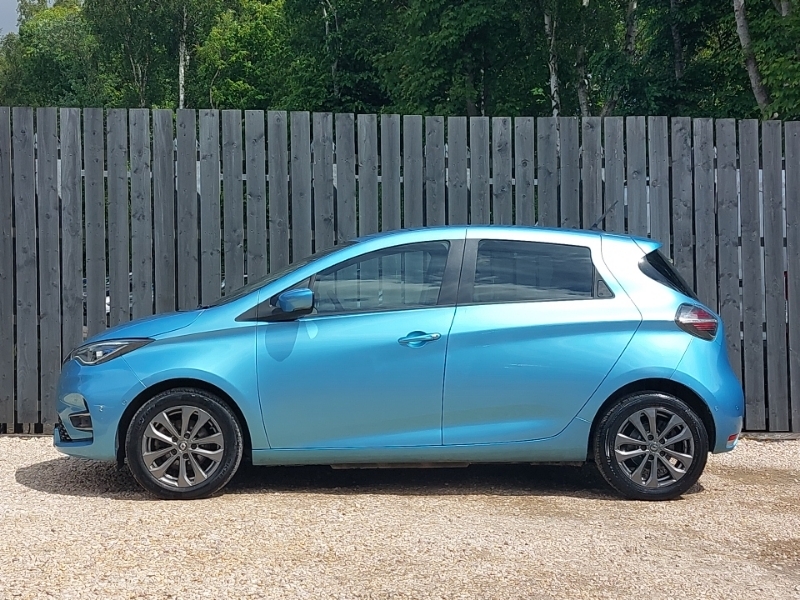 Renault Zoe 100Kw Gt Line R135 50Kwh Rapid Charge Blue #4