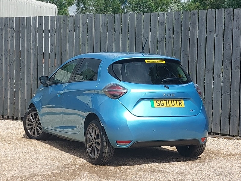 Renault Zoe 100Kw Gt Line R135 50Kwh Rapid Charge Blue #2