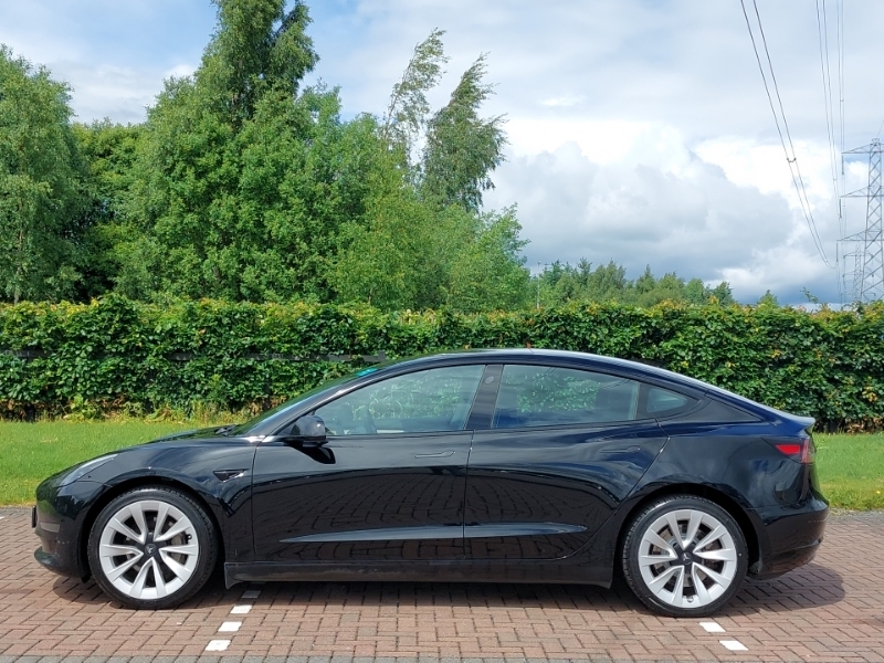 Tesla Model 3 Long Range Awd Black #4