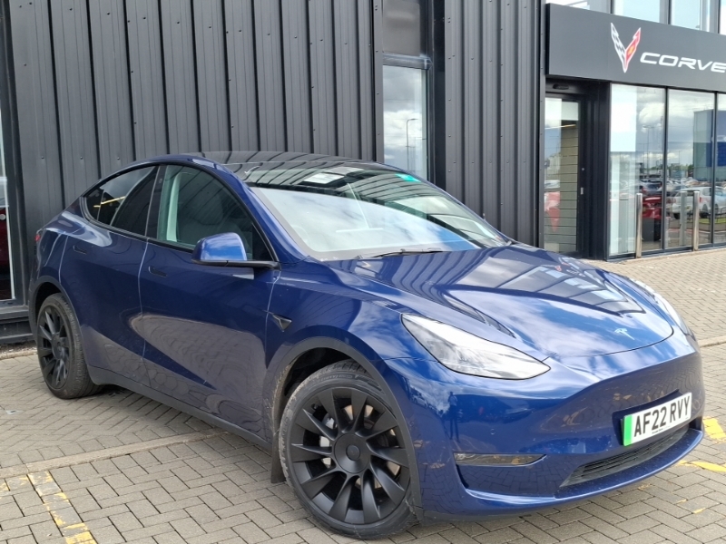 Tesla Model Y Long Range Awd Blue