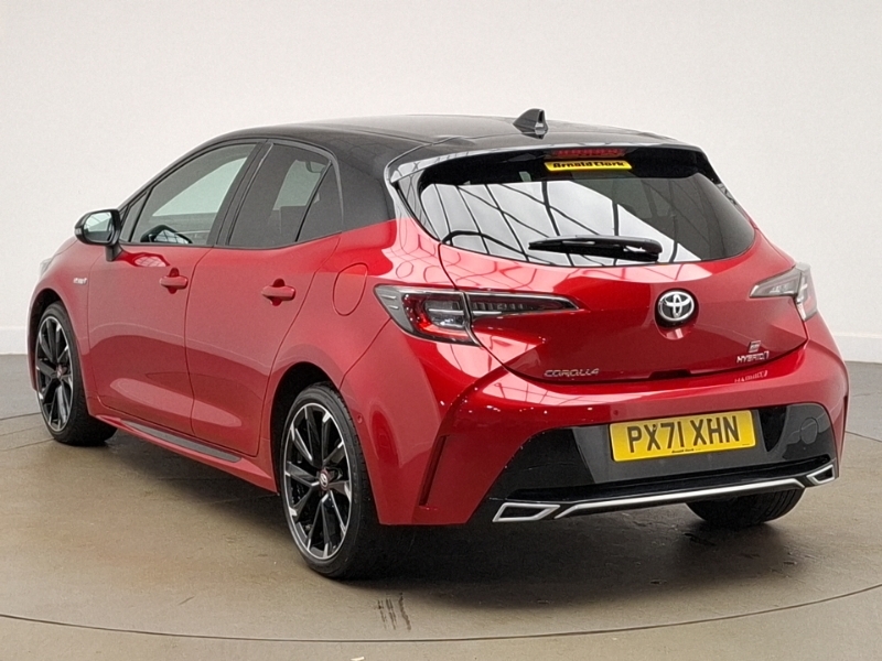 Toyota Corolla 1.8 Vvt-i Hybrid Gr Sport Cvt PX71XHN Red #2