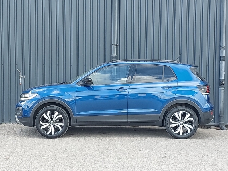 Volkswagen T-Cross 1.0 Tsi 110 Black Edition Dsg Blue #4