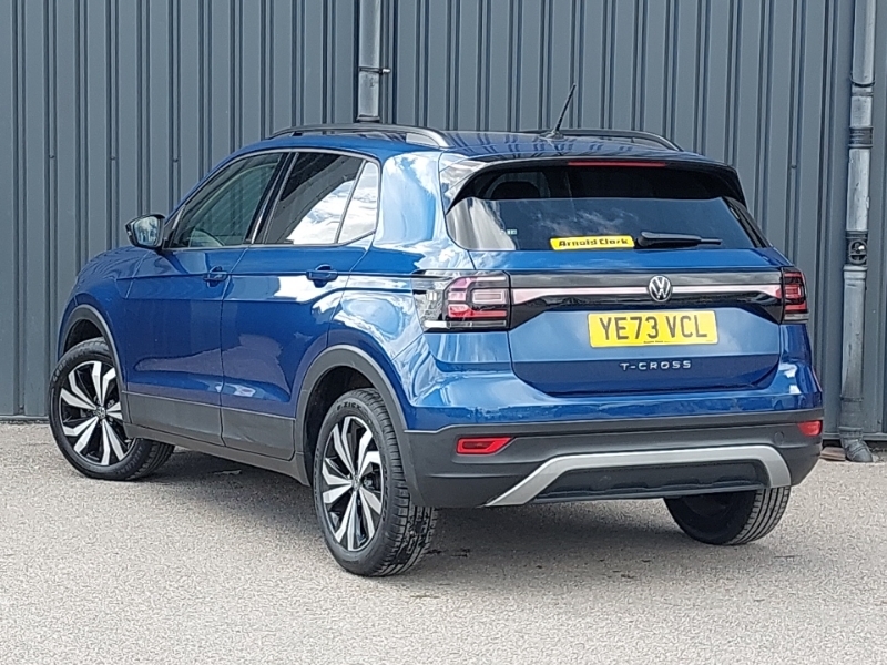 Volkswagen T-Cross 1.0 Tsi 110 Black Edition Dsg Blue #2