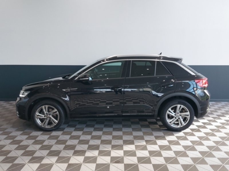 Volkswagen T-Roc 1.5 Tsi R-line YF72SUY Black #4