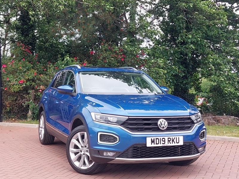 Volkswagen T-Roc 2.0 Tsi 4Motion Sel Dsg Blue