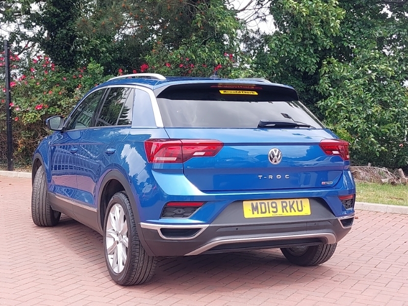 Volkswagen T-Roc 2.0 Tsi 4Motion Sel Dsg Blue #2