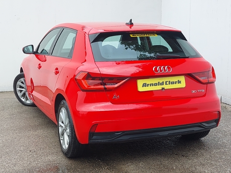Audi A1 30 Tfsi Sport Tech Pack NJ19FOK Red #3