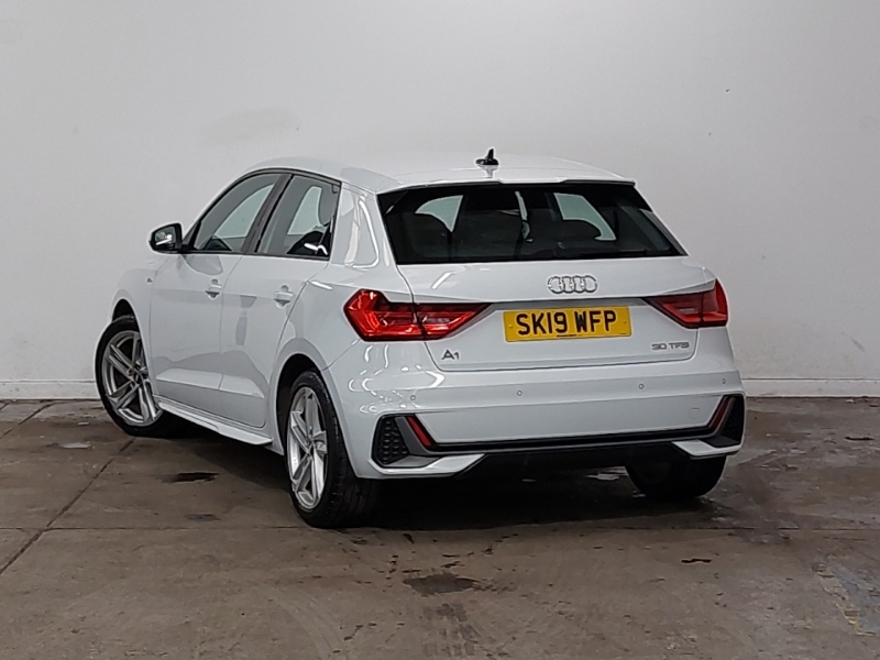 Audi A1 30 Tfsi S Line SK19WFP White #2