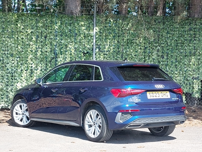 Audi A3 40 Tfsi E S Line S Tronic SD23OHG Blue #2