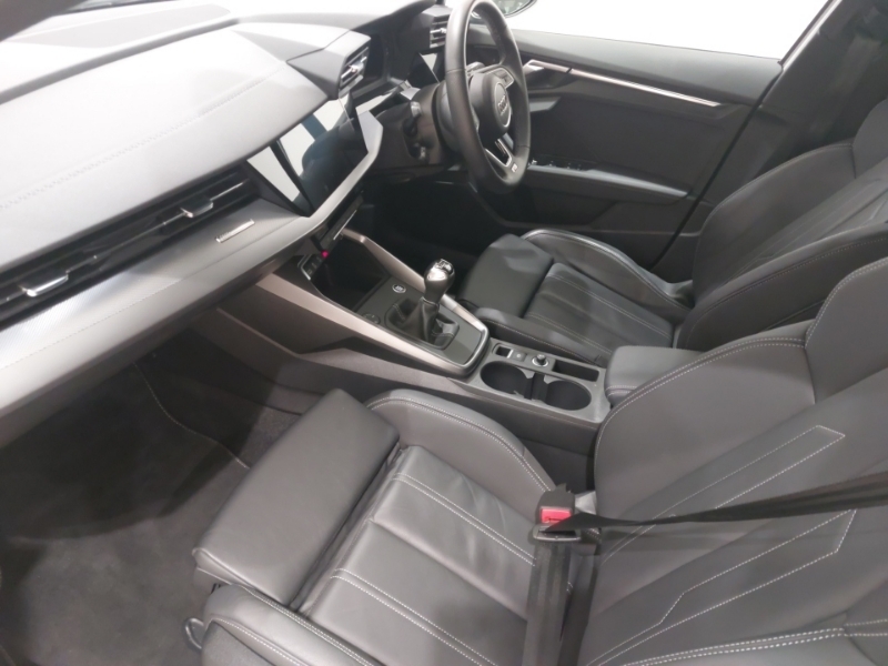 Audi A3 30 Tfsi S Line WR24OHD White #5